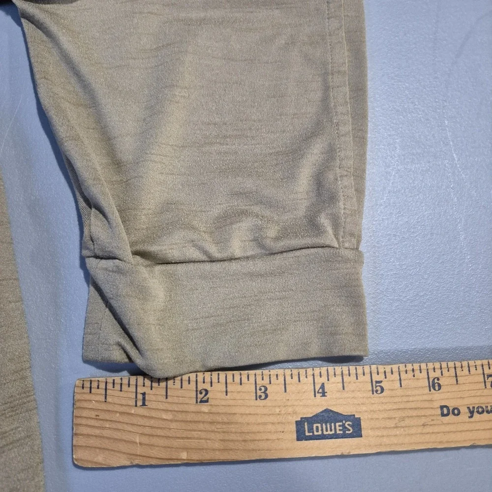 Nike Yoga Joggers Mens Large Khaki Tan Lightweight Sweatpants Stretch Lounge